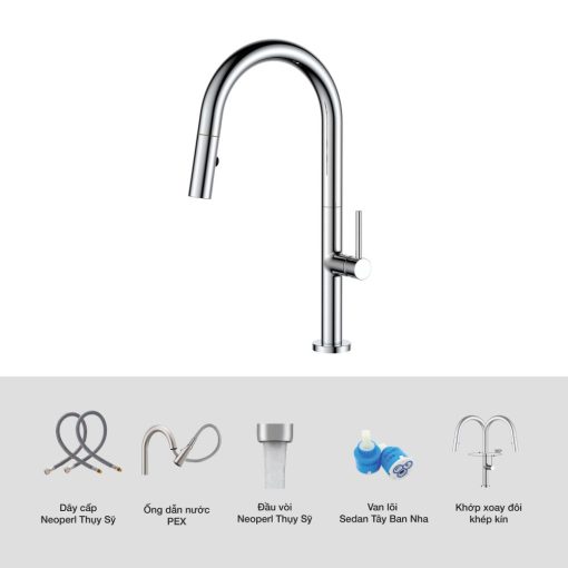 Vòi rửa bát KLUGER KLF0010C