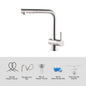 voi rua bat kluger KLF0013C chi tiet - Vòi rửa bát KLUGER KLF0013C