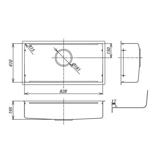 Chậu rửa bát SHIGERU JSL-K FS