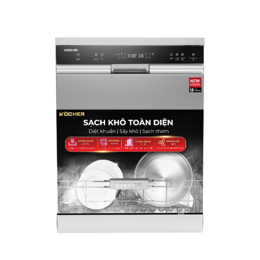 May rua bat KOCHER X15S 2 - Máy rửa bát KOCHER X15S Máy rửa bát KOCHER X15S