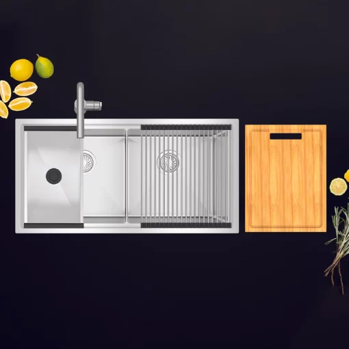 combo chau rua chen hafele ws sink combo 567 94 057 3 - COMBO Chậu rửa chén Hafele WS SINK COMBO 567.94.057