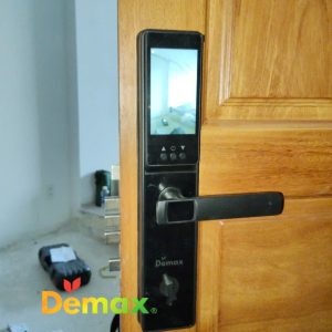 khoa van tay app wifi demax el c626 bl 4 - Khóa vân tay APP WIFI DEMAX EL-C626 BL màn hình chuông