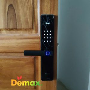 khoa van tay app wifi demax el c626 bl 6 - Khóa vân tay APP WIFI DEMAX EL-C626 BL màn hình chuông