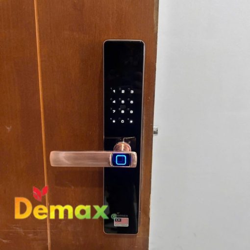 khoa van tay app wifi demax el c626 cg 4 - Khóa vân tay APP WIFI DEMAX EL-C626 CG màn hình chuông
