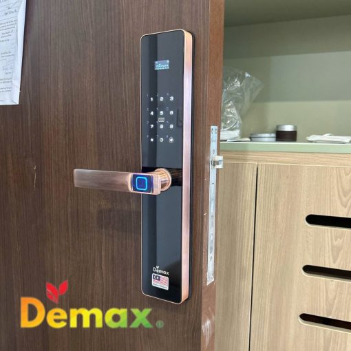 khoa van tay app wifi demax el c626 cg 5 - Khóa vân tay APP WIFI DEMAX EL-C626 CG màn hình chuông