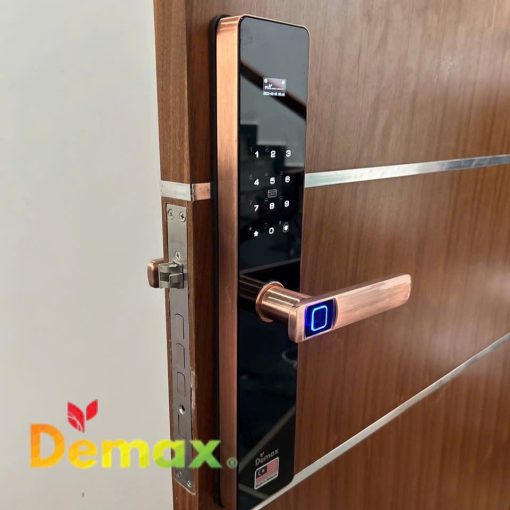khoa van tay app wifi demax el c626 cg 7 - Khóa vân tay APP WIFI DEMAX EL-C626 CG màn hình chuông