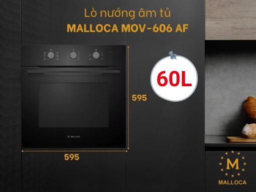 lo nuong am tu malloca mov 606 af 2 - Lò nướng âm tủ MALLOCA MOV-606 AF