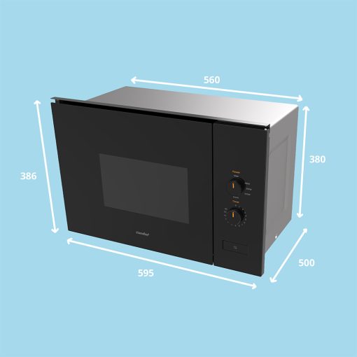 lo vi song am tu comfee cmw s20kb 2 - Lò vi sóng âm tủ COMFEE CMW-S20KB​