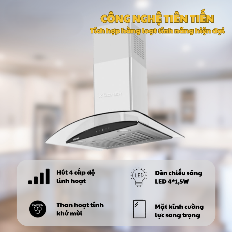 may hut mui kocher k 228pro 4 - Máy hút mùi Kocher K-228Pro may hut mui kocher k 228pro 4 - Máy hút mùi Kocher K-228Pro