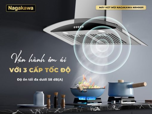 may hut mui nagakawa nrh9591 3 - Máy hút mùi Nagakawa NRH9591