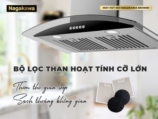 may hut mui nagakawa nrh9591 6 - Máy hút mùi Nagakawa NRH9591