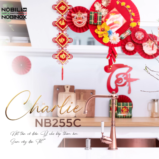 voi rua bat nobili charlie nb255c ch75513ra 2 - Vòi rửa bát NOBILI CHARLIE NB255C CH75513RA