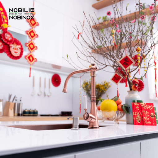 voi rua bat nobili charlie nb255c ch75513ra 3 - Vòi rửa bát NOBILI CHARLIE NB255C CH75513RA