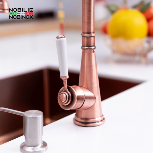 voi rua bat nobili charlie nb255c ch75513ra 4 - Vòi rửa bát NOBILI CHARLIE NB255C CH75513RA
