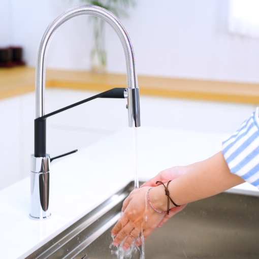 voi rua bat nobili heron nb228 hr125300cb 9 - Vòi rửa bát NOBILI HERON NB228 HR125300CB