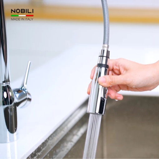 voi rua bat nobili mania nb305c cu128137cr 7 - Vòi rửa bát NOBILI MANIA NB305C CU128137CR