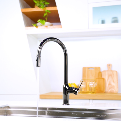 voi rua bat nobili ring nb130ltb mp117137flp 1 - Vòi rửa bát NOBILI RING NB130LTB MP117137FLP