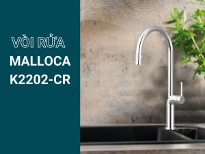 voi rua chen malloca k2202 cr 2 - Vòi rửa chén Malloca K2202-CR