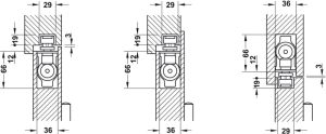 00805239 0 - [SALE 25%] Cùi chỏ âm Hafele DCL33 80kg có giữ cửa 931.84.269