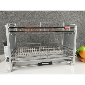 02 gia bat dia nang ha inox 304 cho tu bep tren maadela mp g30 2 1500x1500 1 - Giá bát đĩa nâng hạ Inox 304 cho tủ bếp trên Maadela MP-G30-2.90