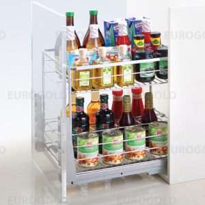 Giá gia vị EuroGold ERO.2020B2 inox nan vuông