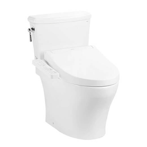 Bàn cầu hai khối kèm nắp rửa điện tử WASHLET TOTO CS986CGW17