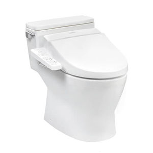Bàn cầu một khối kèm nắp rửa điện tử WASHLET TOTO MS188VKW7