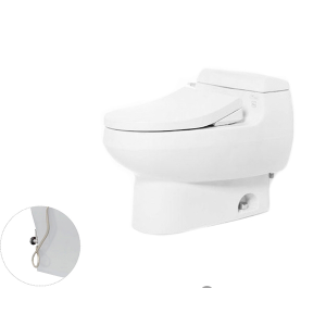 Bàn cầu một khối nắp đóng êm kèm vòi rửa nước lạnh TCW1211A TOTO MS688E4