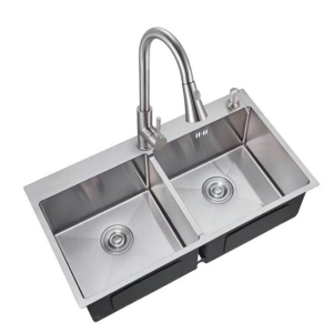 CHẬU RỬA CHÉN EIFFEL CAO CẤP INOX 304 8245