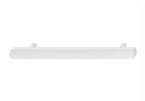 Tay nắm tủ Hafele Trắng mờ 220x30mm 110.35.776