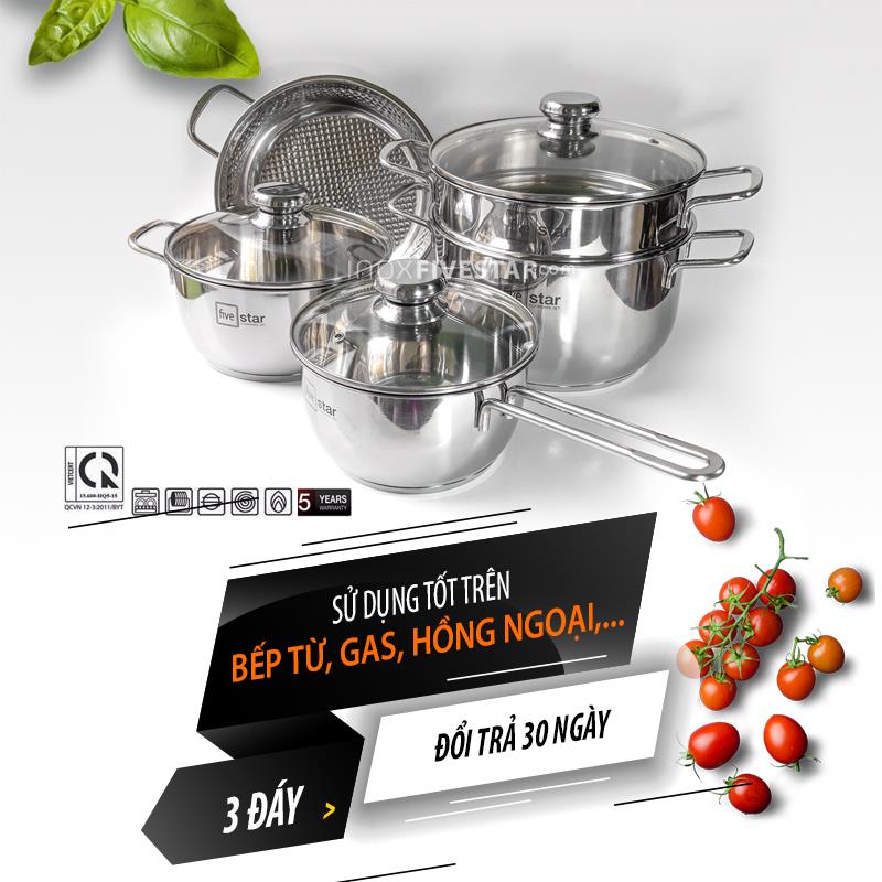 11d97962 1 - Bộ Nồi Inox 5 Chiếc Fivestar (Nắp kính) 11d97962 1 - Bộ Nồi Inox 5 Chiếc Fivestar (Nắp kính)