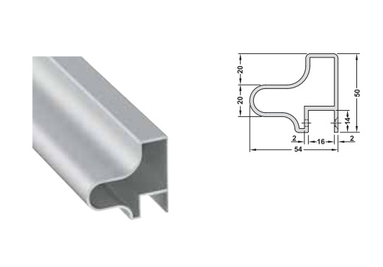 126 1 - Tay nắm dạng thanh nhôm Hafele 126.90.907 126 1 - Tay nắm dạng thanh nhôm Hafele 126.90.907