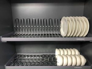 Giá bát cố định inox SUS304 nan Oval Eurogold EPV8070