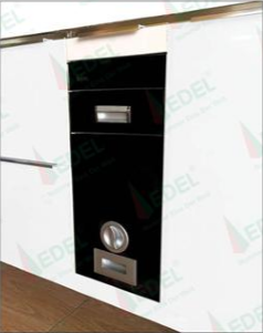 THÙNG GẠO MẶT KÍNH EDEL TG01.250