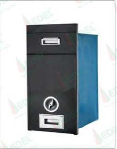 THÙNG GẠO MẶT KÍNH ĐEN EDEL TG05.300