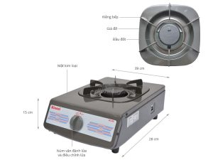 15g0 - Bếp Gas Rinnai RV-150(G)