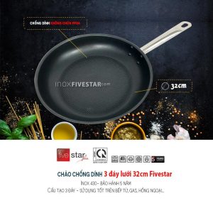 1c87ce31 - Chảo chống dính 32cm fivestar