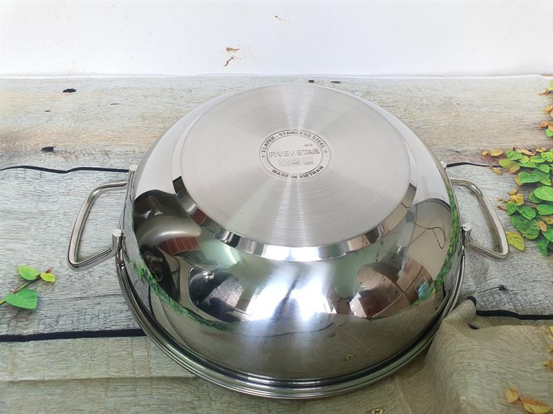 1f60b3cb - Chảo lẩu inox fivestar 32cm nắp kính 1f60b3cb - Chảo lẩu inox fivestar 32cm nắp kính