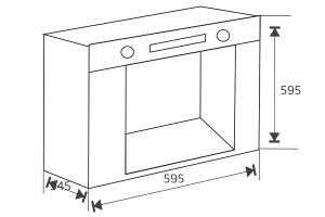 2 23 1 - LÒ NƯỚNG ÂM TỦ GIOVANI GO-10356B