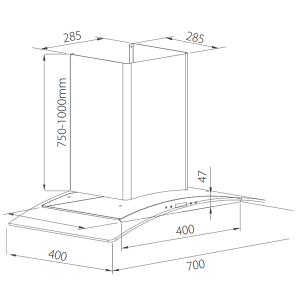 2 6 2 - MÁY HÚT MÙI GIOVANI GH-7038 PC 2 6 2 - MÁY HÚT MÙI GIOVANI GH-7038 PC