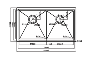 2.1 1 1 - Chậu rửa chén Maadela MDS-8245FDU