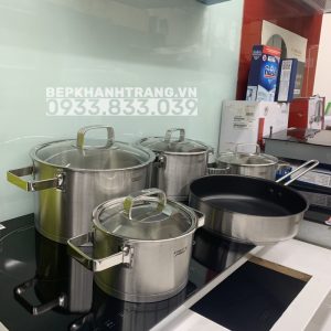 2.CHEFS EH CW6304 - BỘ NỒI Chefs 5 món EH-CW6304 ƯU ĐÃI HẤP DẪN KM SỐC
