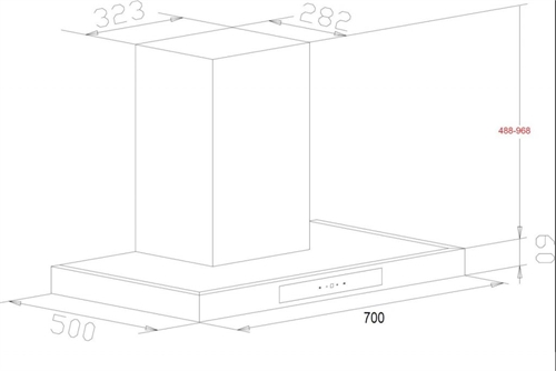 2.Chefs EH R108E7D - MÁY HÚT MÙI CHEFS EH-R108E7D 2.Chefs EH R108E7D - MÁY HÚT MÙI CHEFS EH-R108E7D