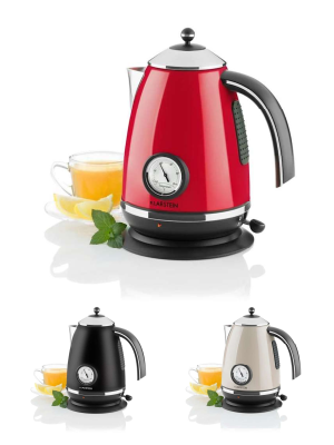 ẤM SIÊU TỐC KLARSTEIN AQUAVITA l,7L - RED/ BLACK/ CHALET