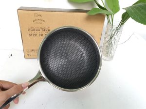 27740792 - Chảo Sâu Lòng Blackcube Fivestar Inox 3 Lớp 20cm