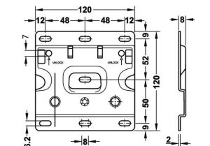 290 4 - Bas gắn tường 290.40.991