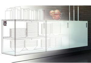 290 7 - Bas treo tủ bếp dưới – Lắp phải 290.40.901