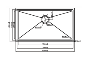 3.1 1 1 - Chậu rửa chén Maadela MDS-8245FSU