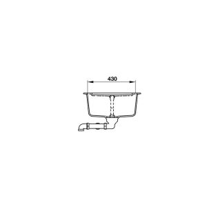 300 2 - CHẬU ĐÁ HAFELE ANTONIUS HS-GD8650 570.36.400
