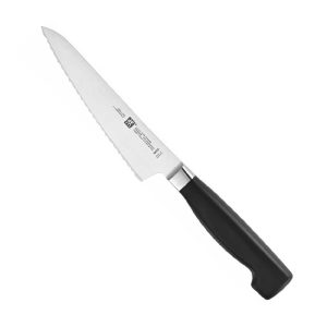 ZWILLING - Dao Chef compact răng cưa Four Star - 14cm